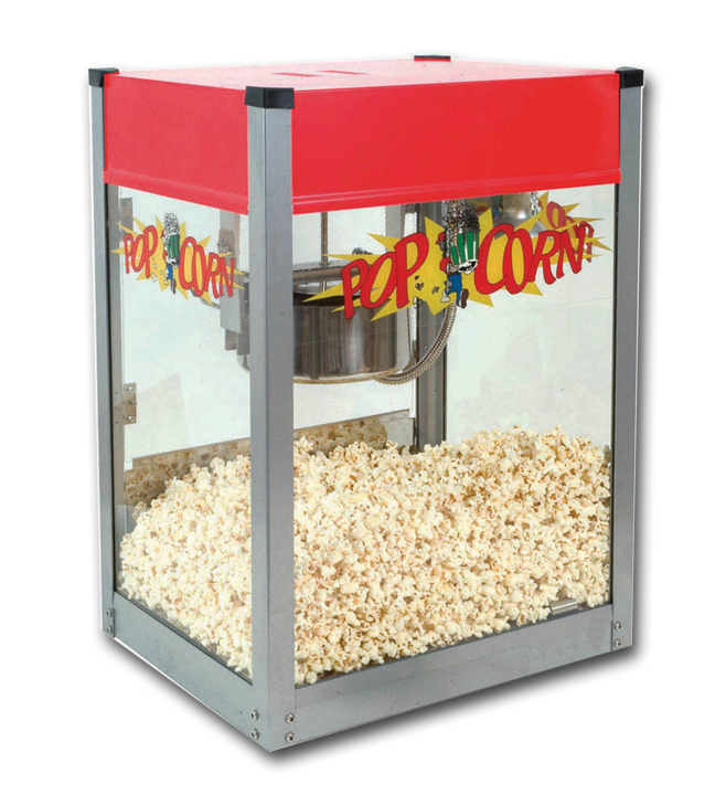 Electric Popcorn Machine 20"L x 16.5"W x 27"H